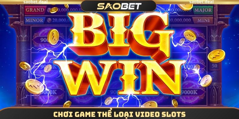 Nổ Hũ SAOBET - Sân Chơi Đẳng Cấp, Săn Jackpot Mỗi Ngày 3 Chơi game thể loại Video Slots
