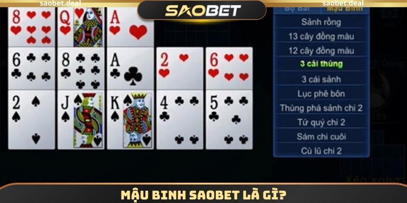 Mậu binh SAOBET là gì?